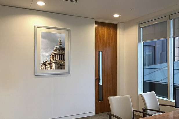  Picture of St Pauls cathedral  by Mr Smith World Photography on office wall at MacKay Shields
