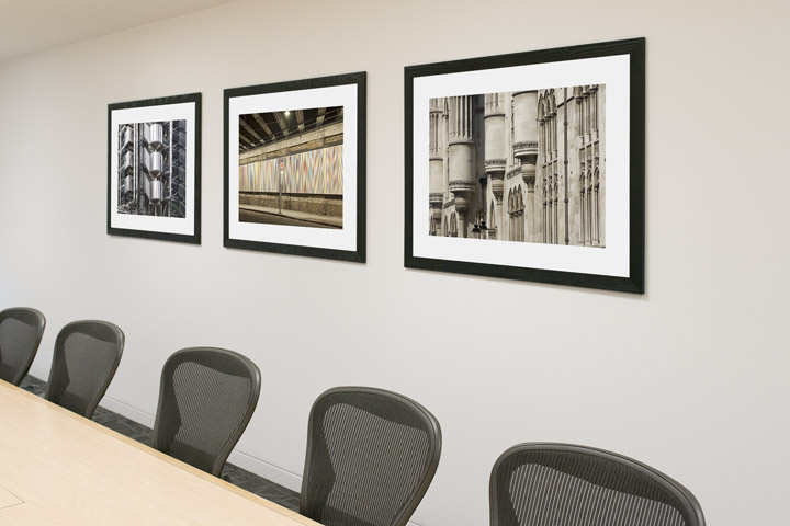 London Office Art framed prints