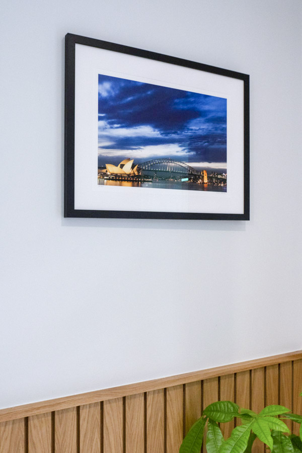 Office art framed print of Sydney