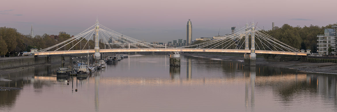 Photograph of Albert Bridge Panorama 5