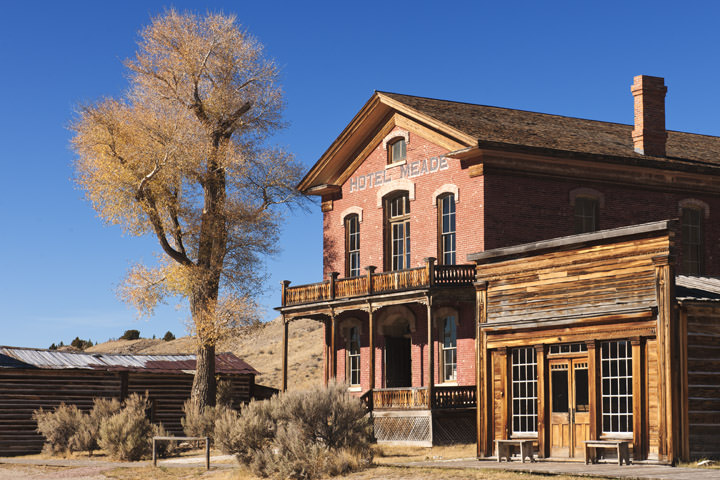 Photograph of Bannack Ghost Town