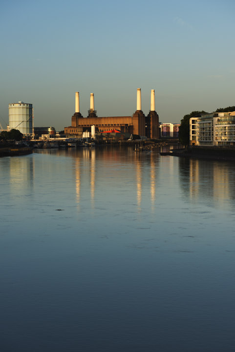 Battersea Power Station viewed from Vauxhall Bridge