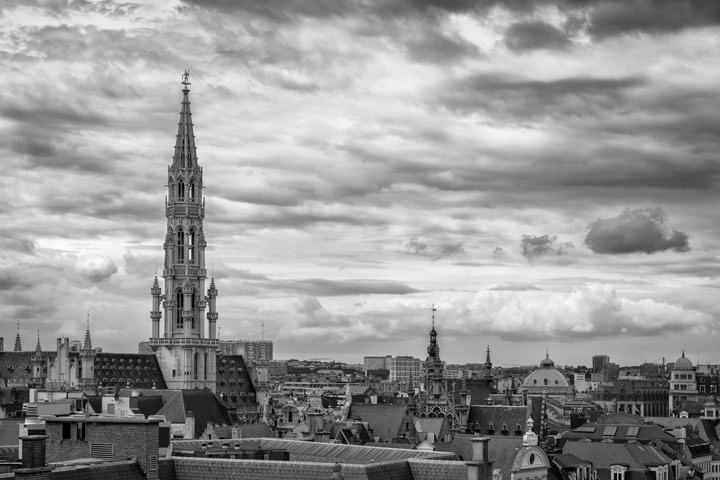 Photograph of Brussels Skyline 1