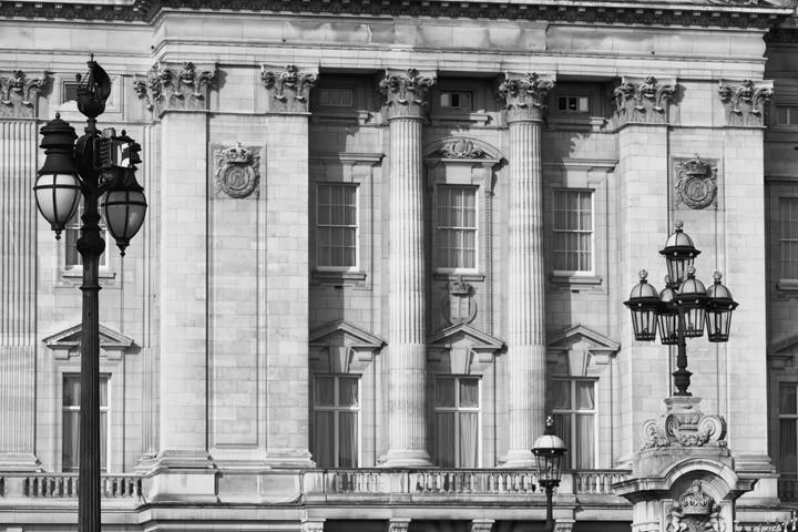 Photograph of Buckingham Palace - Detail
