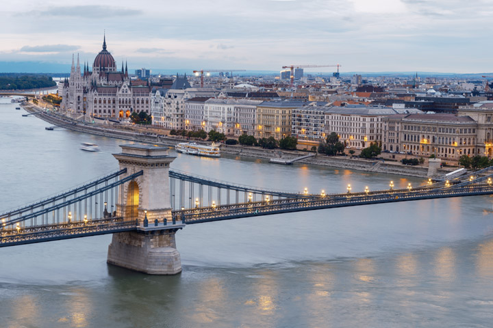 Photograph of Budapest Skyline 1
