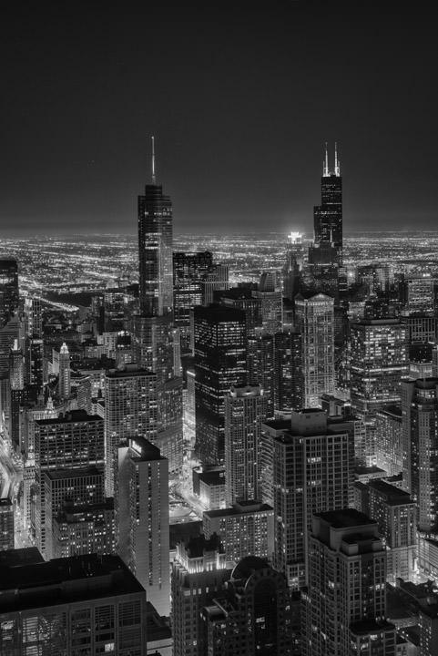 Photograph of Chicago Skyline 14