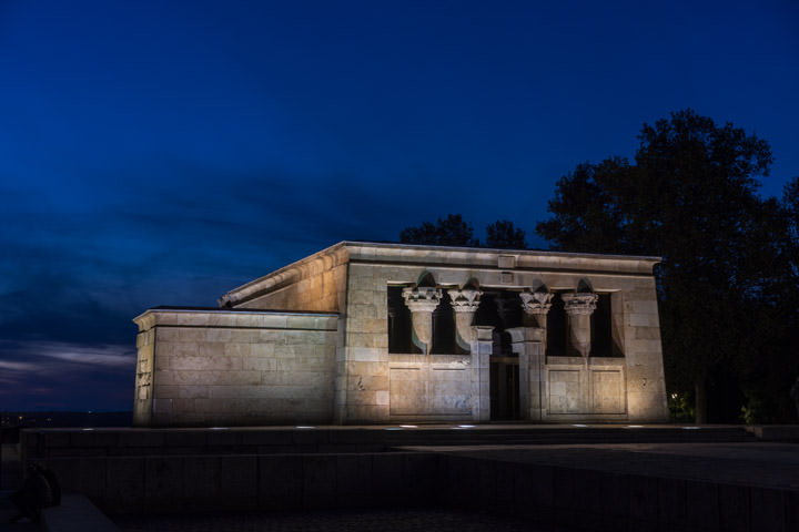 Photograph of Debod Temple 1 Madrid