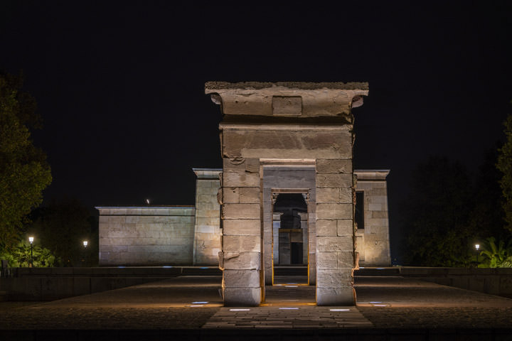 Photograph of Debod Temple 2 Madrid