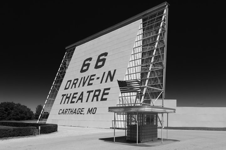 Photograph of Drive in Theater - Route 66 - 1