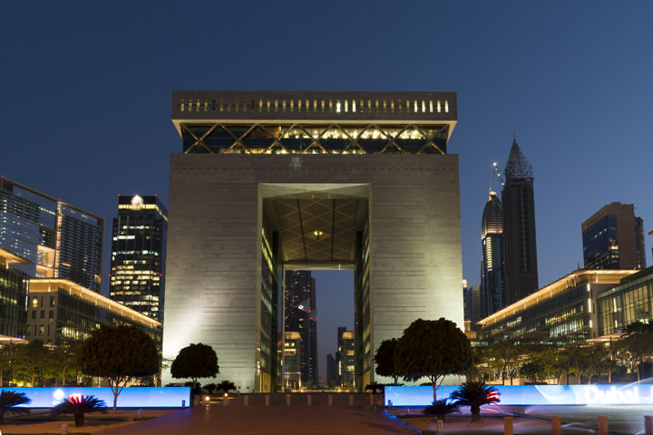 Photograph of Dubai IFC Gateway