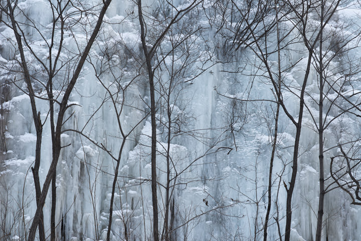 Photograph of Frozen Waterfalls 1