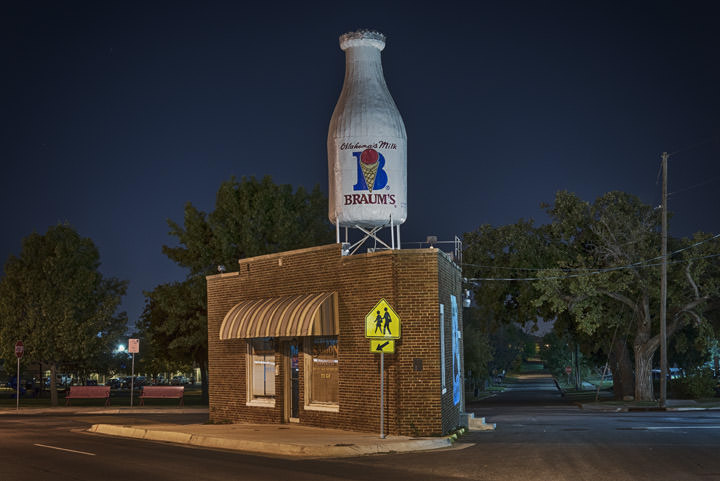Photograph of Giant Milk Bottle 1