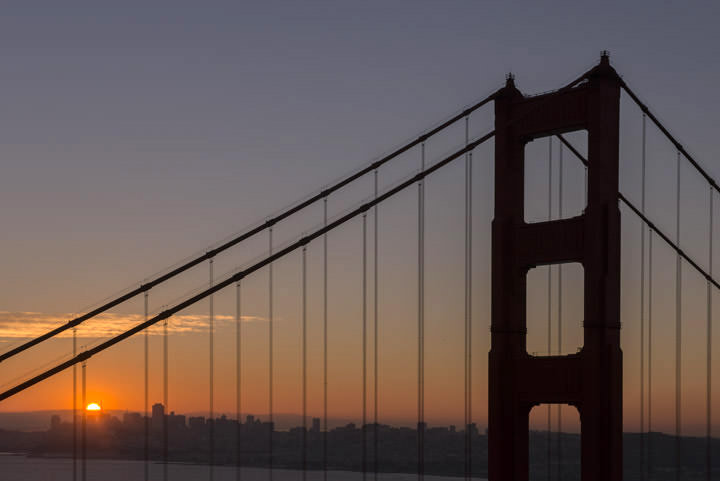 Photograph of Golden Gate Bridge 14