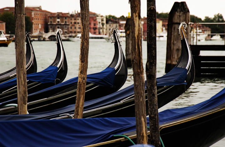 Gondolas Venice - Italy