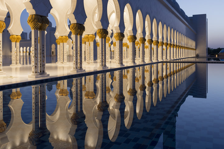 Photograph of Grand Mosque  - Abu Dhabi 49