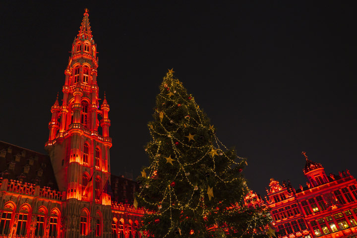 Photograph of Grand Place Christmas