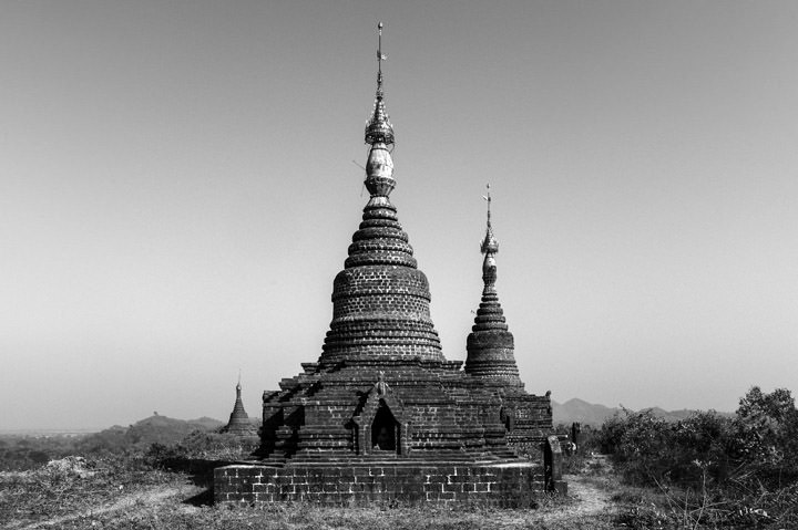 Photograph of Pagodas Mrauk U 1
