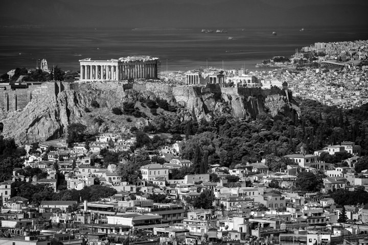 Photograph of Parthenon Skyline 3