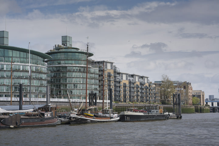 Photograph of River Thames Wapping 5