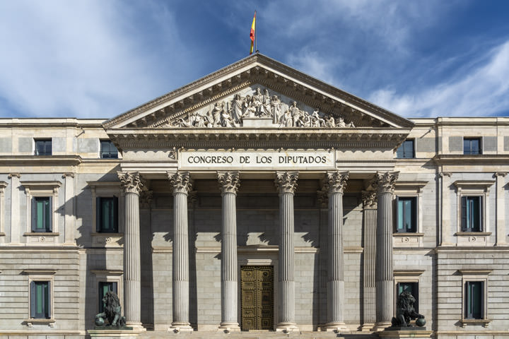 Photograph of Spanish Parliament 2 Madrid