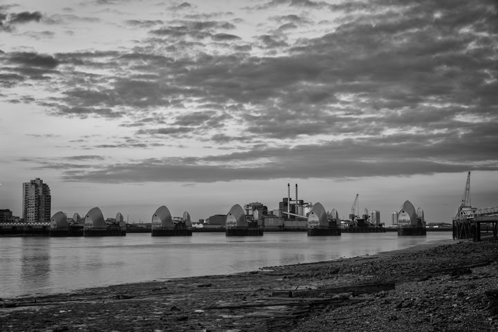 Photograph of Thames barrier 13