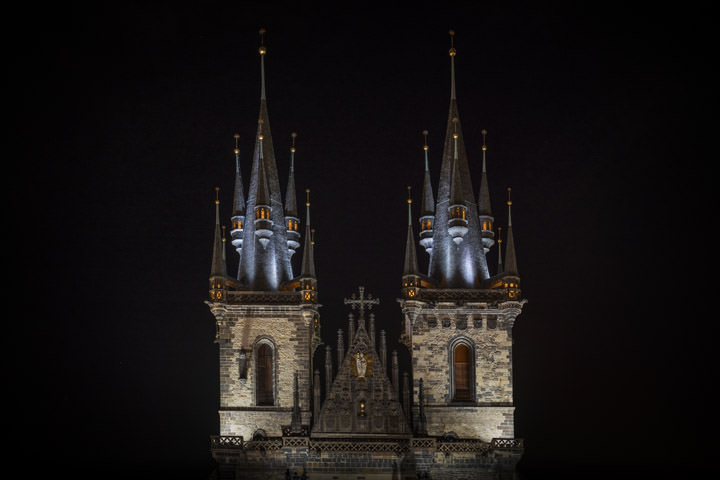 Photograph of Tyn Church Prague 1
