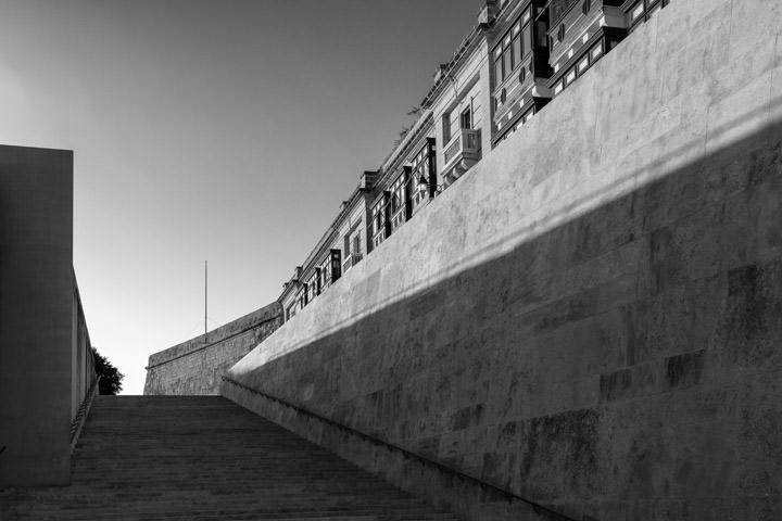 Photograph of Valletta Steps