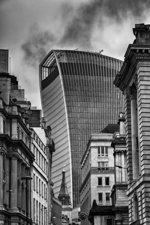 Photograph of Walkie Talkie Building 13