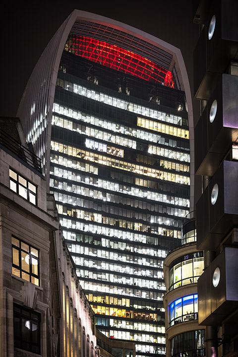 Photograph of Walkie Talkie Building 15