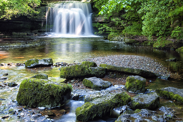 Photograph of West Burton Waterfalls 1
