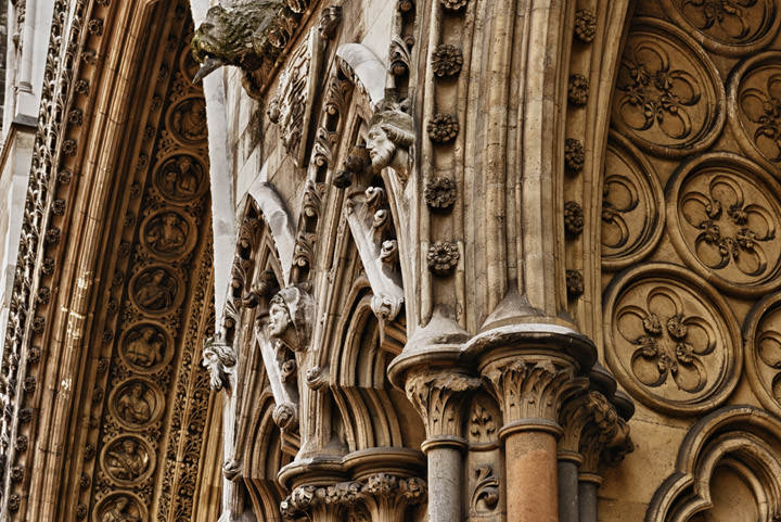 Photograph of Westminster Abbey Detail 6