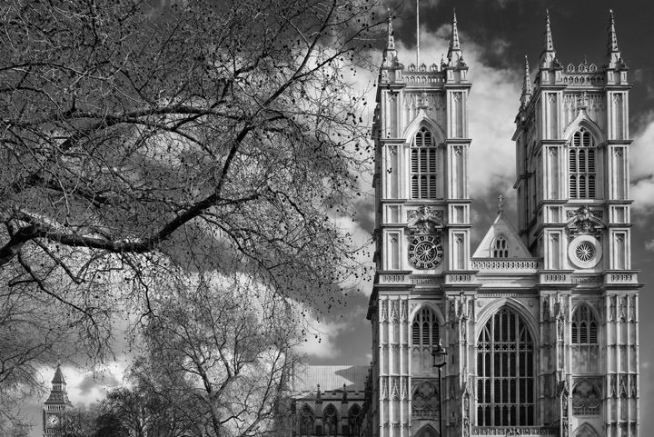 Photograph of Westminster Abbey and Big Ben 4