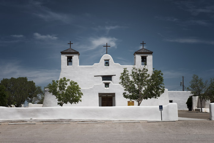 Photograph of White Church New Mexico