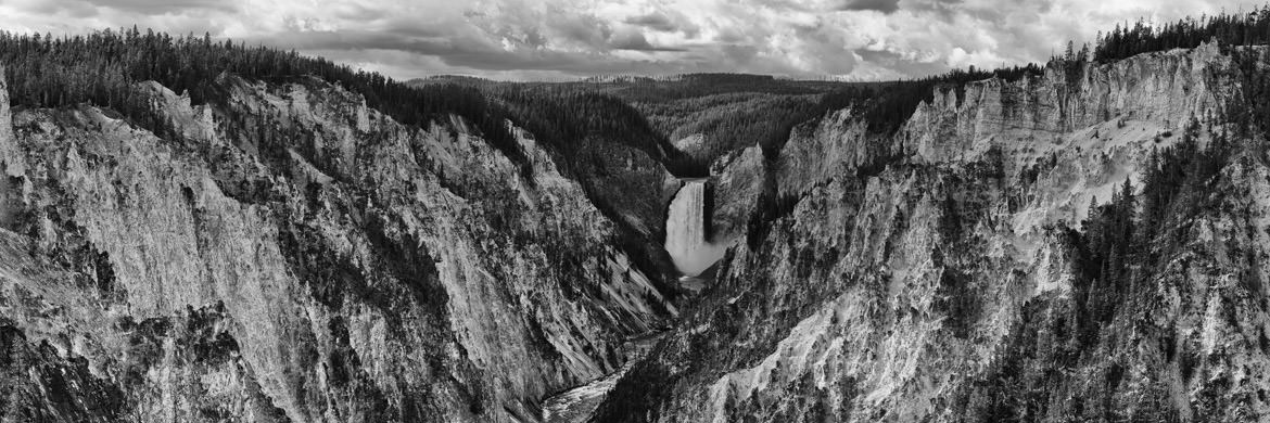 Photograph of Yellowstone Falls 1