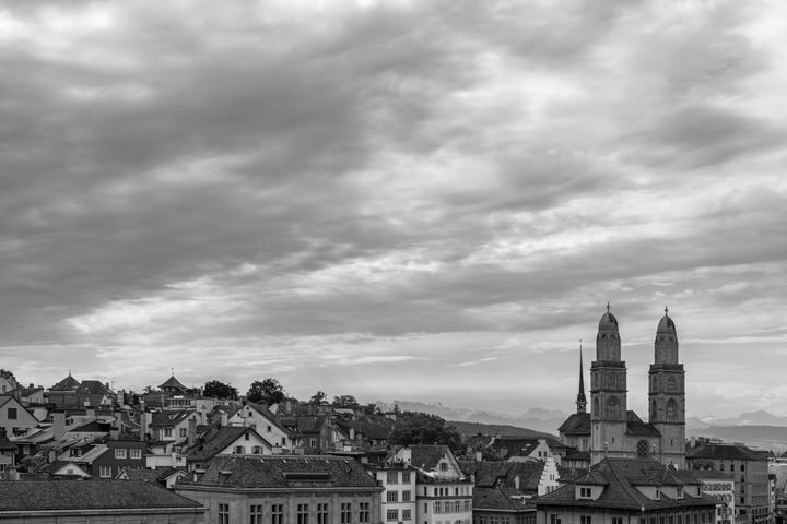 Photograph of Zurich Cityscape 3